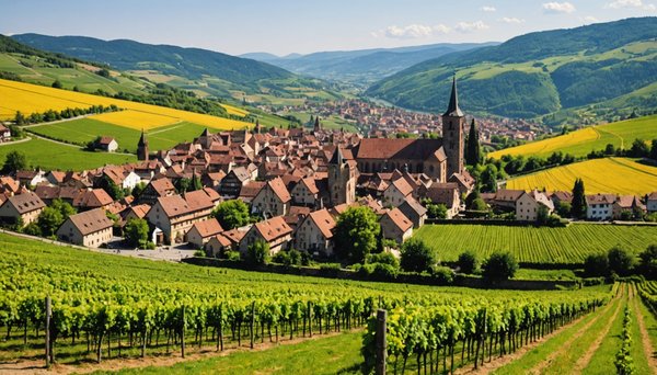 Découverte des routes des vins en Alsace