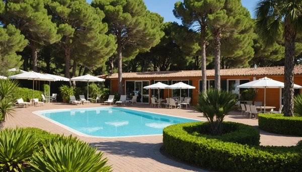 Découvrez le luxe au camping 5 étoiles holiday green à fréjus