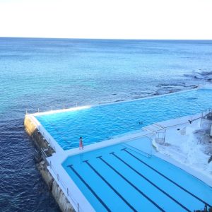 Une belle piscine chauffée
